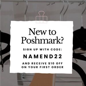 POSHMARK COUPON!!!!!